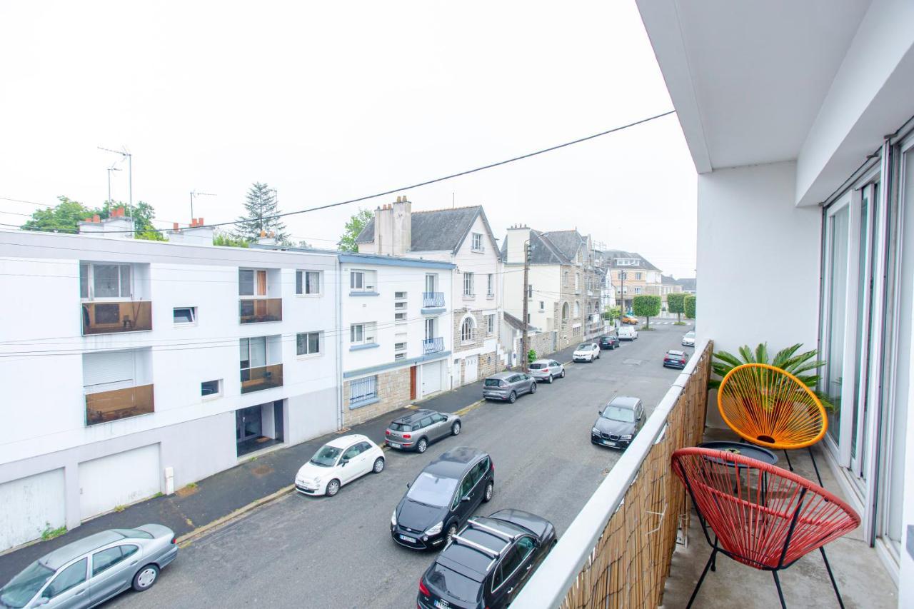 Lorient - Le Grand Large - Grand Balcon Plein Sud - Lit Queen Size Daire Dış mekan fotoğraf